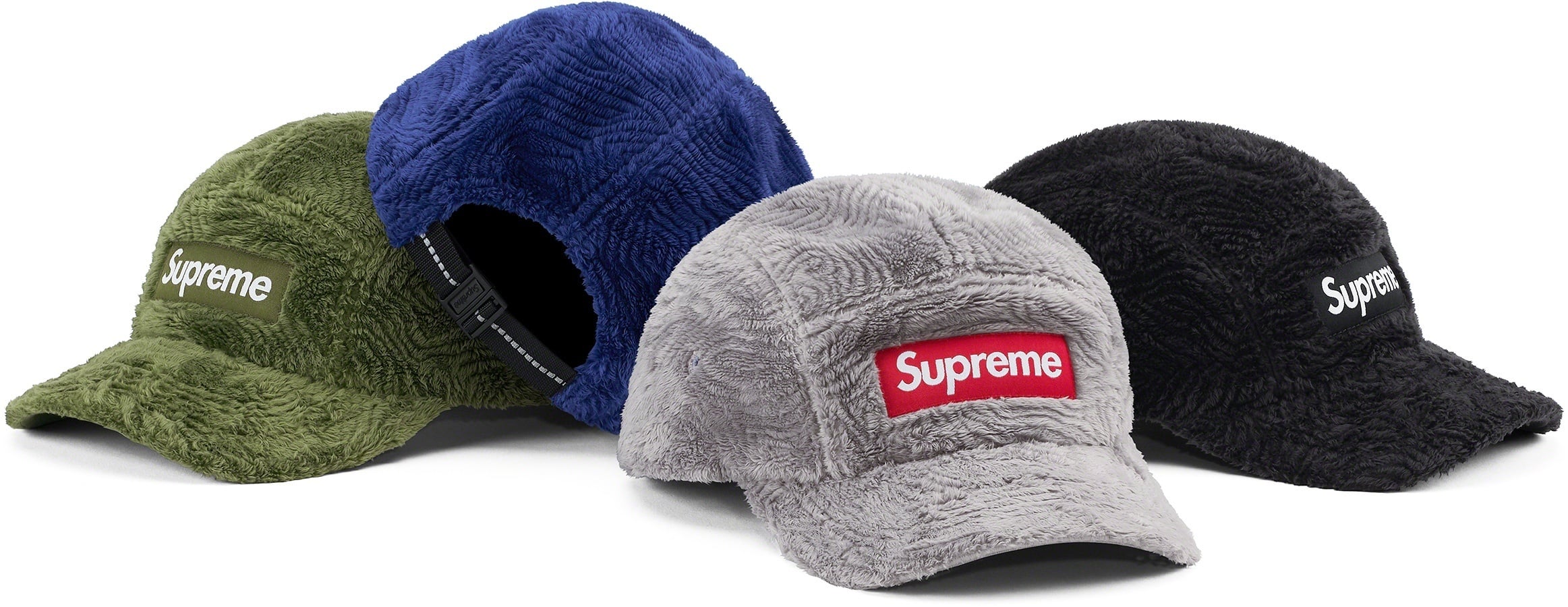 Swirl Fleece Camp Cap
